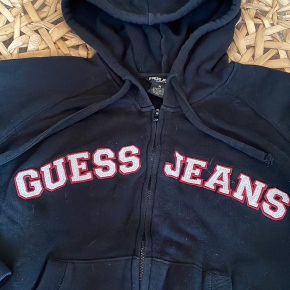 Guess Jeans Kids Size Medium Zip up Sweatshirt - Picture 2 of 5